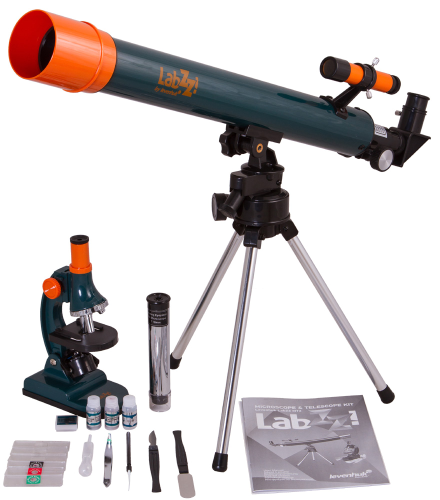 Набор Levenhuk (Левенгук) LabZZ MT2: микроскоп и телескоп