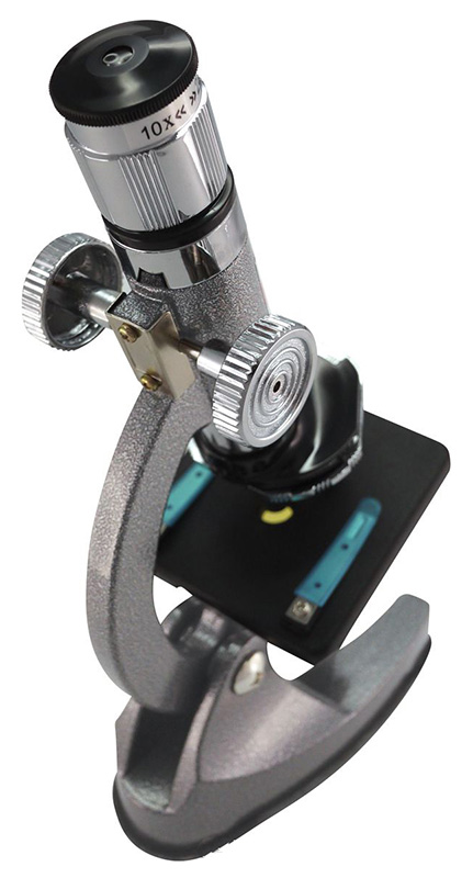 Микроскоп игрушечный EDU-TOYS 100–900x, в кейсе картинка