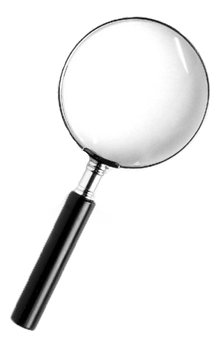 Лупа Kromatech ручная круглая 2,5х, 50 мм, в металлической оправе картинка