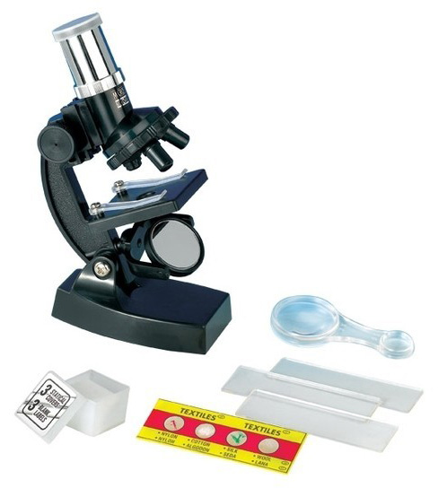 Микроскоп игрушечный EDU-TOYS 100x, 200x, 300x картинка