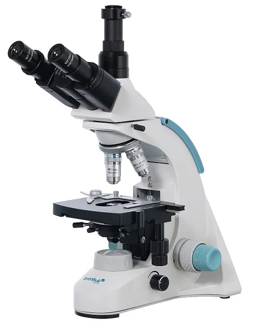 Микроскоп цифровой Levenhuk D900T, 5,1 Мпикс, тринокулярный картинка