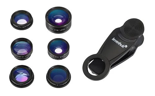 Набор объективов для смартфона Levenhuk Lens S7 картинка