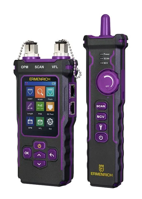 Многофункциональный кабельный тестер Ermenrich NetGeeks NP60 картинка
