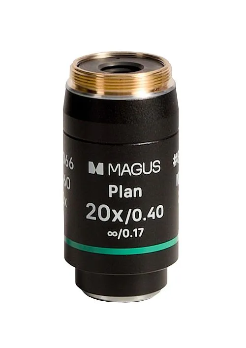 Объектив MAGUS 20PL60 Plan 20х/0,40 ∞/0,17 H60 мм картинка