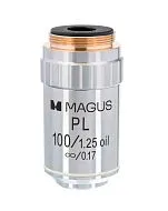 Объектив MAGUS MP100 OIL 100х/1,25 ми Plan ∞/0,17