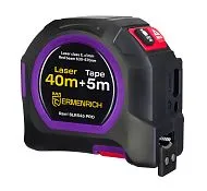 Рулетка с лазерным дальномером Ermenrich Reel SLR545 PRO