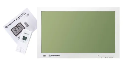 Метеостанция (настенные часы) Bresser MyTime Jumbo LCD фотография