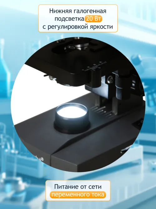 Микроскоп Levenhuk 320 BASE, монокулярный изображение