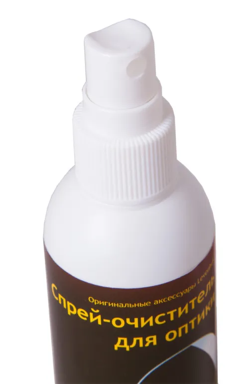 Набор для ухода за оптикой Levenhuk (2 салфетки 15x15 см, спрей 95 мл) изображение