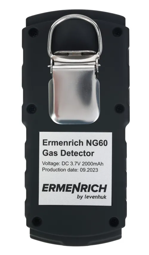 Детектор газа Ermenrich NG60, черный картинка