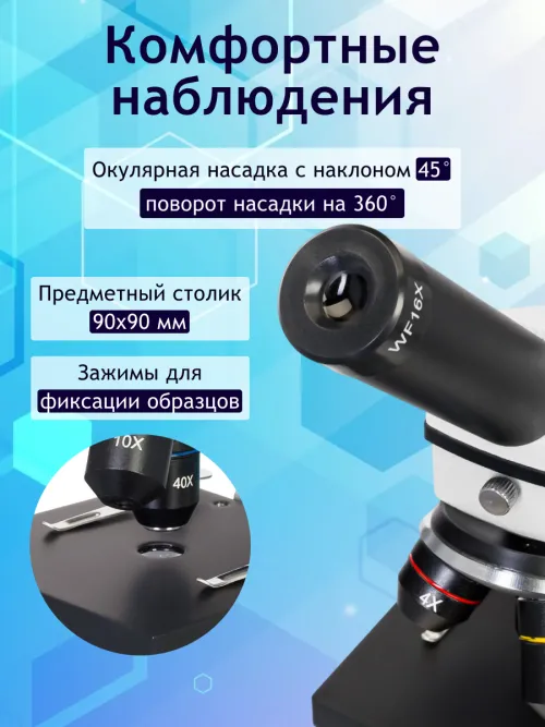 Микроскоп Levenhuk Rainbow 2L PLUS фото