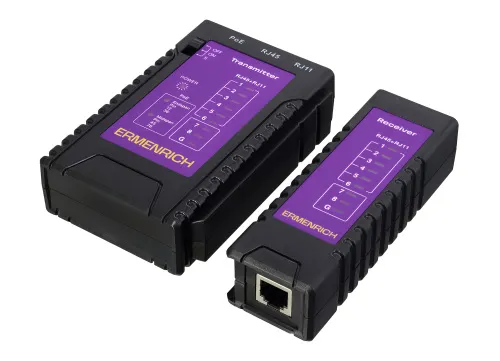 Кабельный тестер Ermenrich NetGeeks NP10 фотография