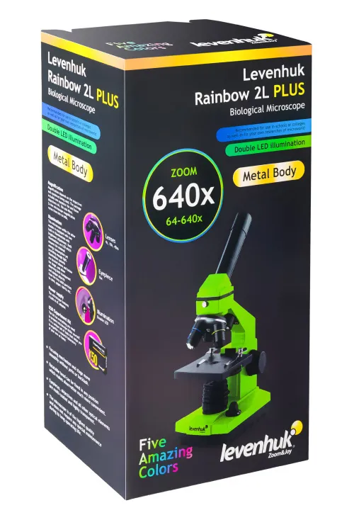 Микроскоп Levenhuk Rainbow 2L PLUS изображение