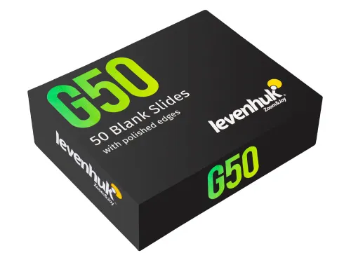 Стекла предметные Levenhuk G50, 50 шт. изображение