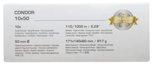 Бинокль Bresser Condor UR 10x50 фотография