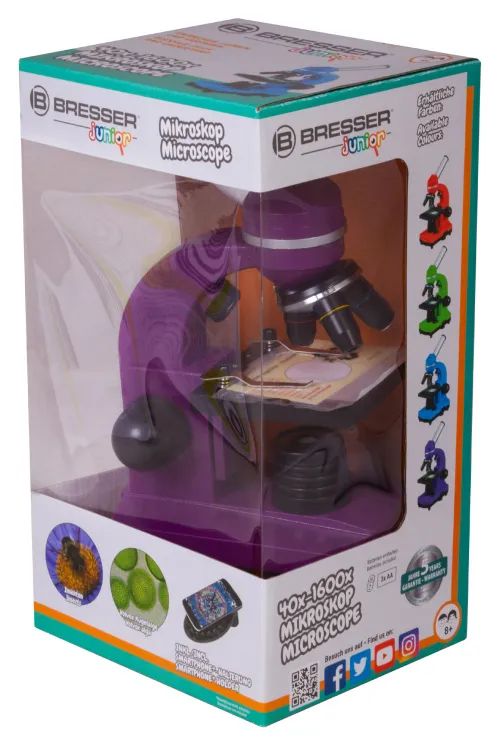 Микроскоп Bresser Junior Biolux SEL 40–1600x фотография
