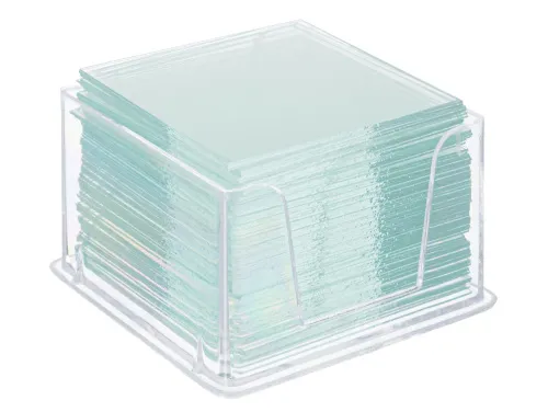 Стекла покровные Levenhuk G100, 100 шт. фотография