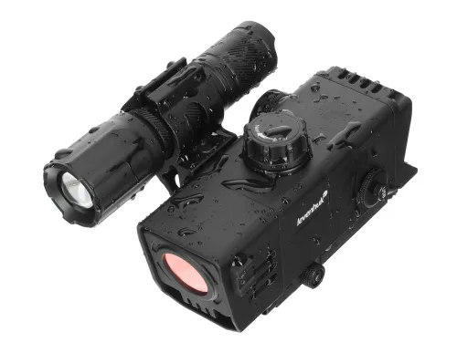 Монокуляр цифровой ночного видения Levenhuk Halo NVR50, с прицельным крепежом изображение