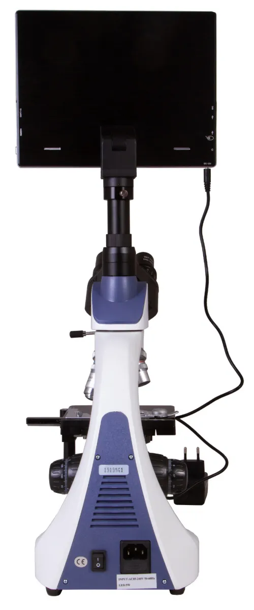 Микроскоп цифровой Levenhuk MED D10T LCD, тринокулярный фото