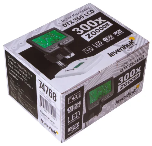 Микроскоп цифровой Levenhuk DTX 350 LCD картинка
