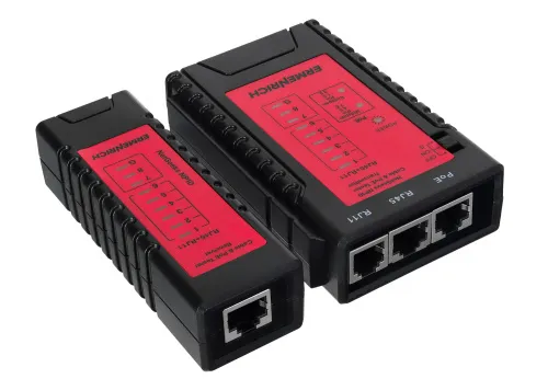 Кабельный тестер Ermenrich NetGeeks NP10 картинка