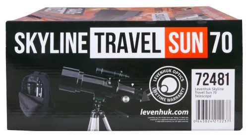 Телескоп Levenhuk Skyline Travel Sun 70 фотография