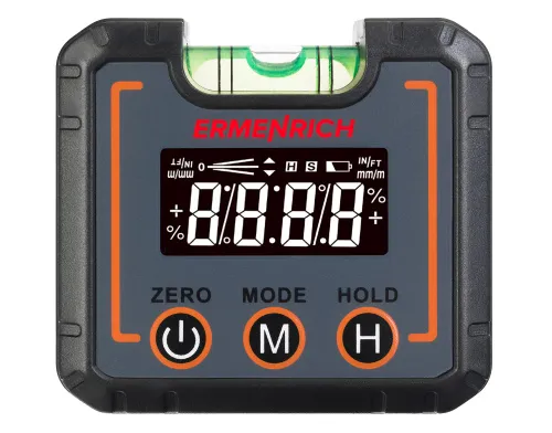 Цифровой уровень Ermenrich Verk LQ30, черный фотография