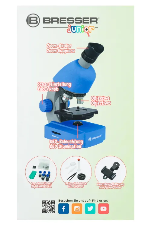 Микроскоп Bresser Junior 40–640x картинка