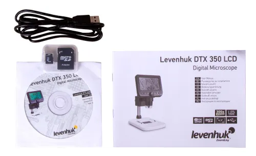 Микроскоп цифровой Levenhuk DTX 350 LCD фотография