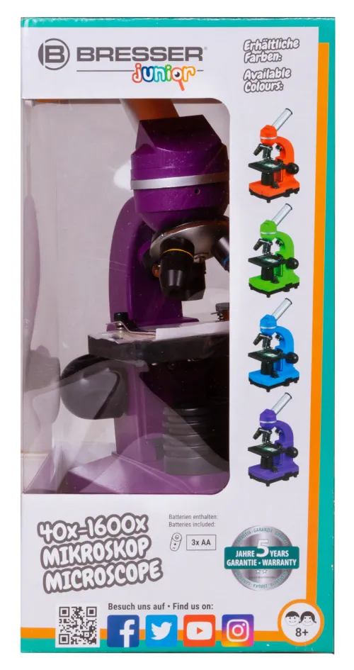 Микроскоп Bresser Junior Biolux SEL 40–1600x картинка