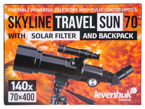 Телескоп Levenhuk Skyline Travel Sun 70 картинка