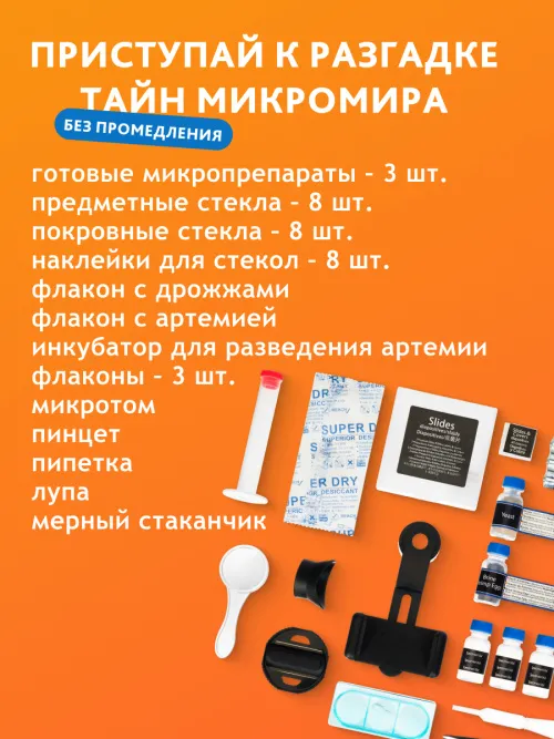 Микроскоп Bresser Junior 40–640x картинка