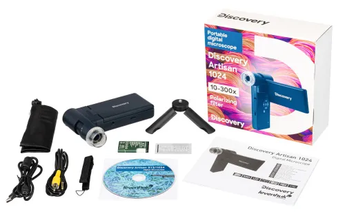 Микроскоп цифровой Levenhuk Discovery Artisan 1024 фотография
