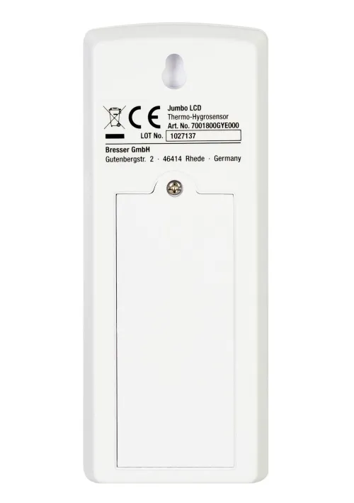 Метеостанция (настенные часы) Bresser MyTime Jumbo LCD изображение