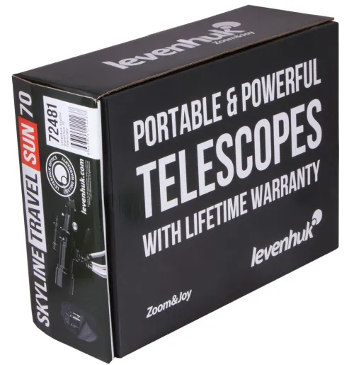 Телескоп Levenhuk Skyline Travel Sun 70 изображение