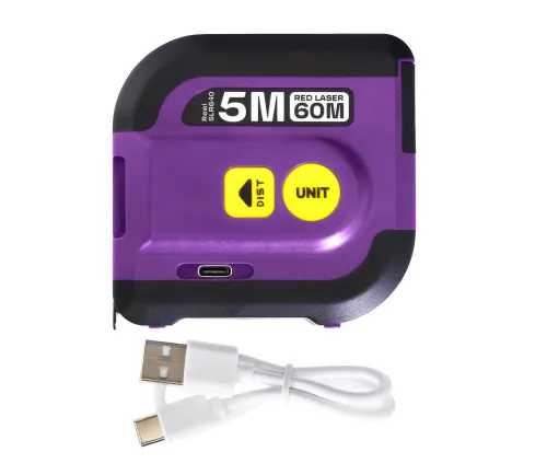 Рулетка с лазерным дальномером Ermenrich Reel SLR640 изображение