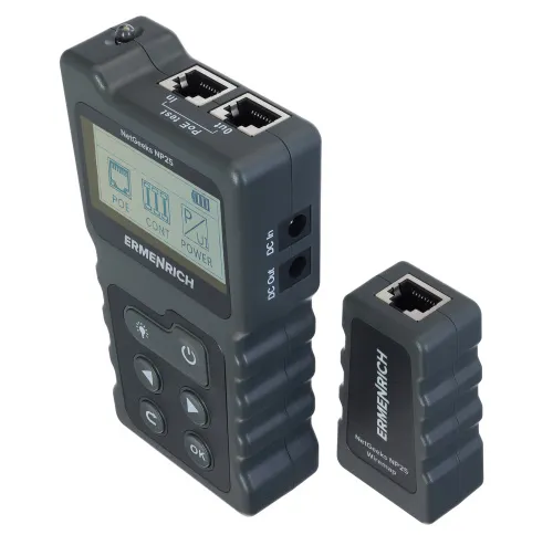Кабельный PoE-тестер Ermenrich NetGeeks NP25 фотография
