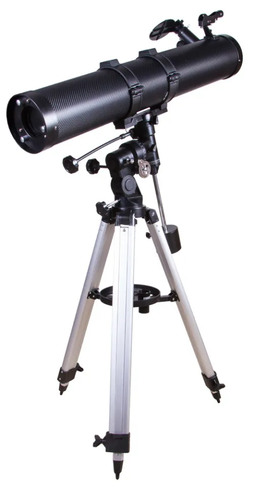 Телескоп Bresser Galaxia 114/900 EQ, с адаптером для смартфона фотография
