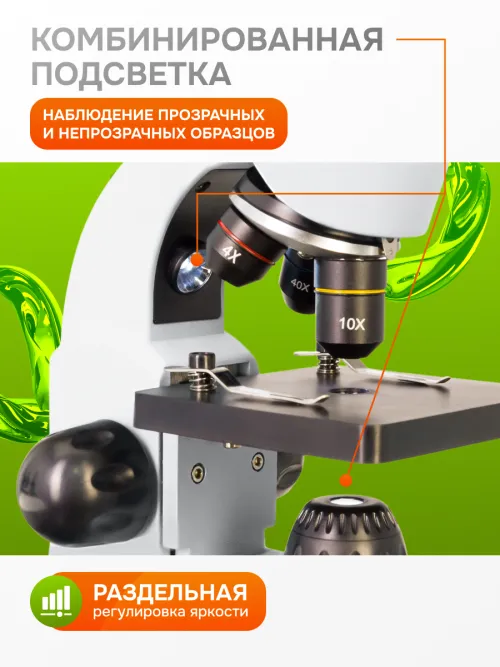 Микроскоп Levenhuk Rainbow 50L фото