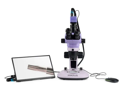 Микроскоп стереоскопический цифровой MAGUS Stereo D7T LCD BASE картинка