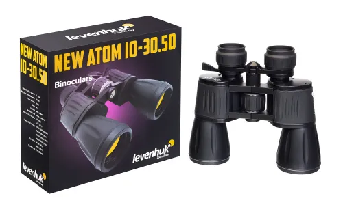 Бинокль Levenhuk New Atom 10–30x50 картинка