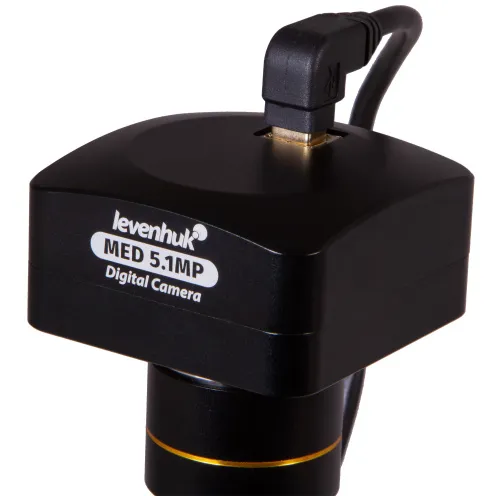 Микроскоп цифровой Levenhuk MED D10T, тринокулярный фотография