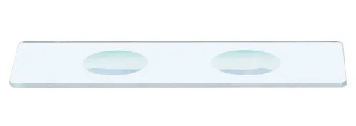 Стекла предметные с двумя лунками Levenhuk G50 2H, 50 шт. картинка