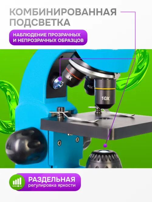 Микроскоп Levenhuk Rainbow 50L фото