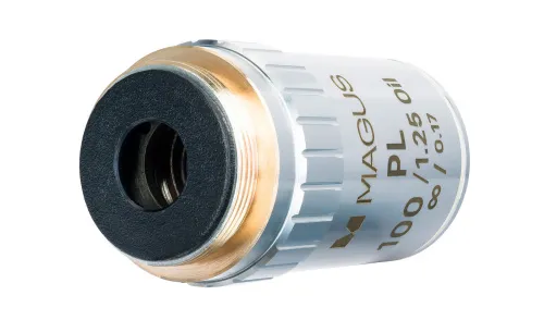Объектив MAGUS SF100 OIL 100х/1,25 ми Plan Pol ∞/0,17 фото