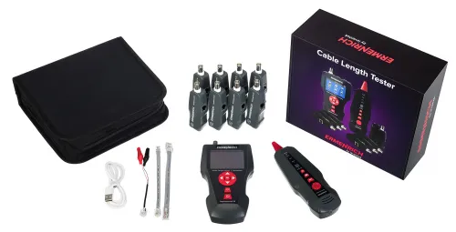 Измеритель длины кабеля Ermenrich NetGeeks NL70 изображение