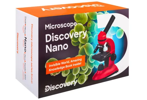 Микроскоп Levenhuk Discovery Nano Terra с книгой фотография