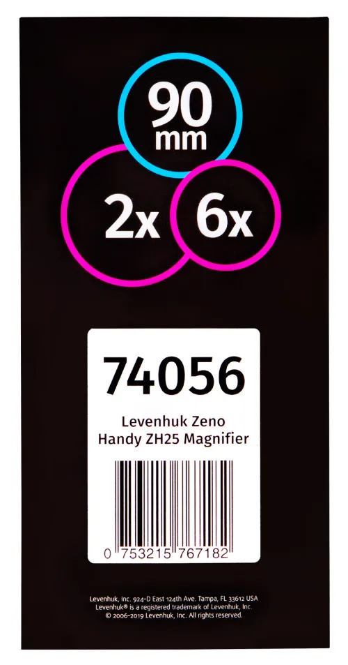 Лупа ручная Levenhuk Zeno Handy ZH25 изображение
