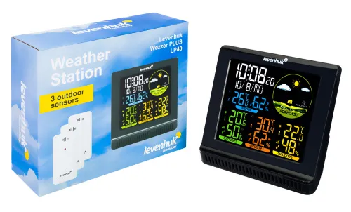 Метеостанция Levenhuk Wezzer PLUS LP40 изображение