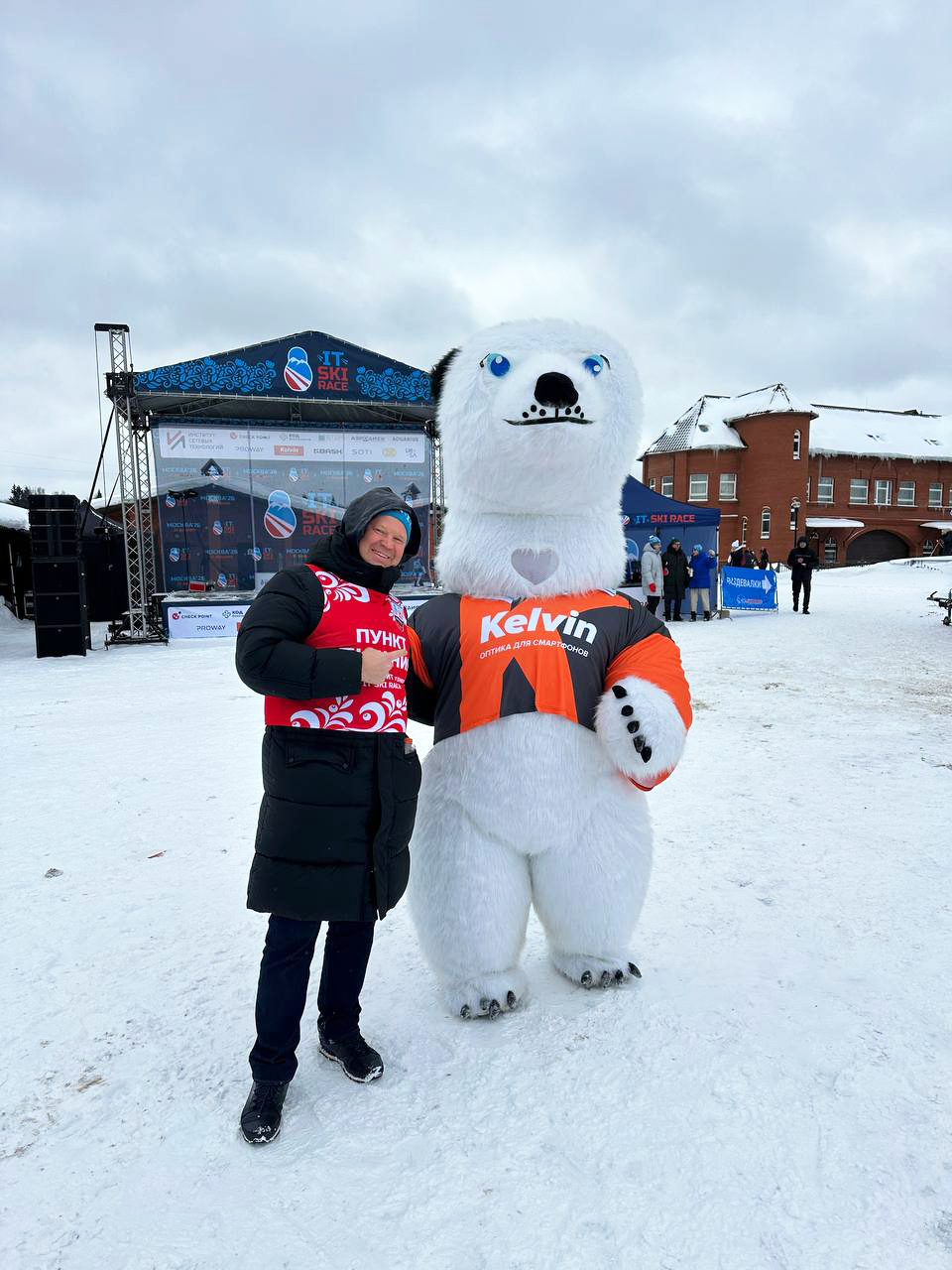 Levenhuk Kelvin на гонке IT Ski Race 2026 Levenhuk Kelvin на гонке IT Ski Race 2026